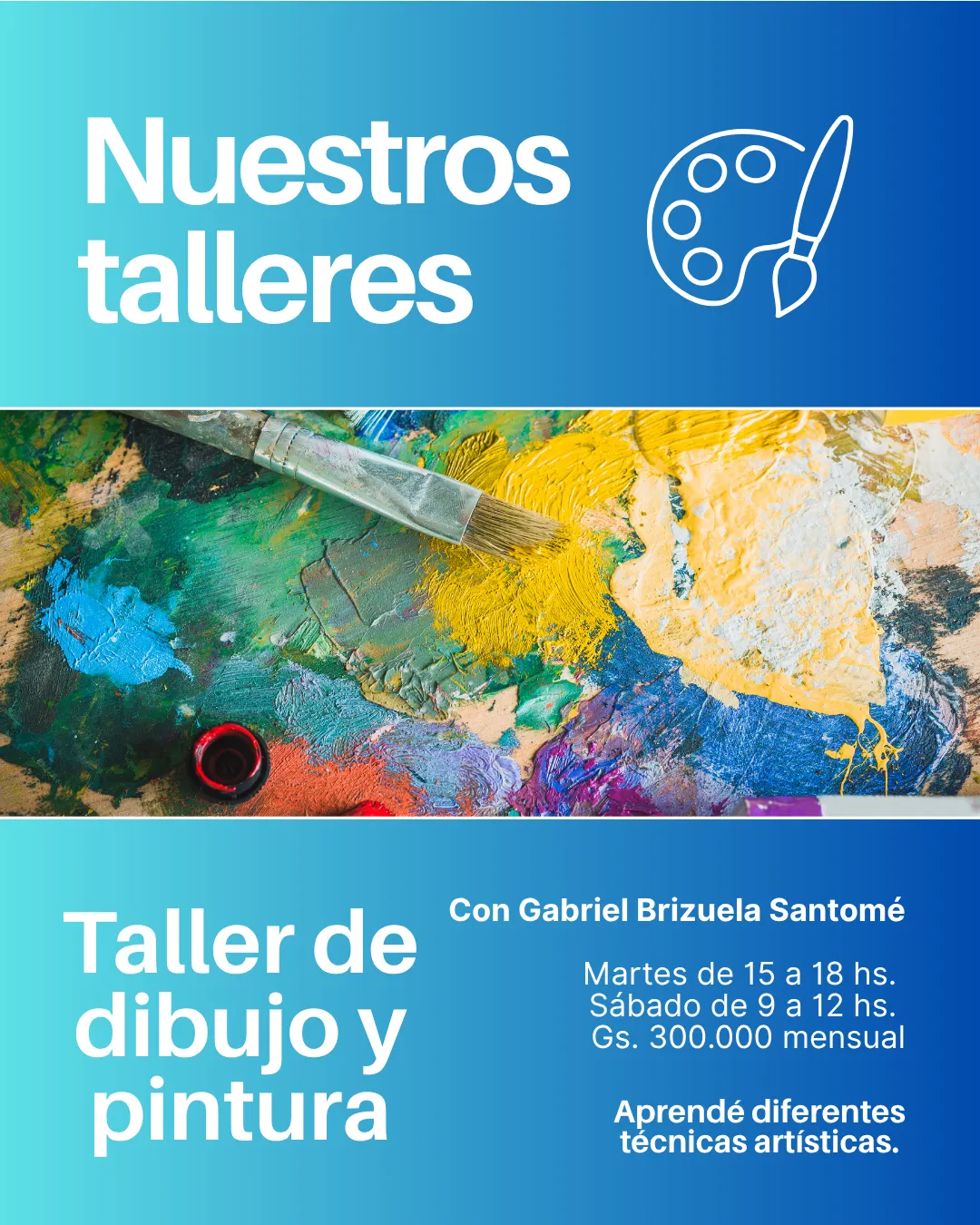 Taller de dibujo y pintura 8/9